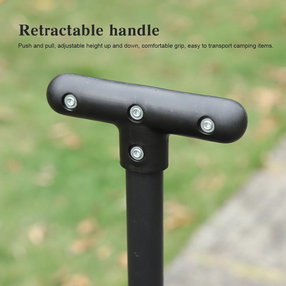 Collapsible Wagon Cart Large Capacity Portable Folding Wagon Heavy Duty Foldable Wagon for Outdoor Camping Garden Sports Beach