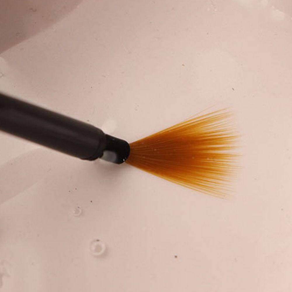 3pcs Slim Detail Paint Brush Soft Hair Drawing Brush Manicure Tool Hook Line Brush  Chinese Painting