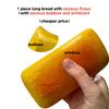 Giocattolo Spremibile Lungo Pane dall'Aspetto Realistico per Alleviare lo Stress, a Lenta Risalita, Sensoriale, Fidget Toys per Ansia Bambini Adulti Squeeze Toys