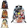 Stylish Anime Naruto Book Bag With Durable Design And Adjustable Shoulder Straps