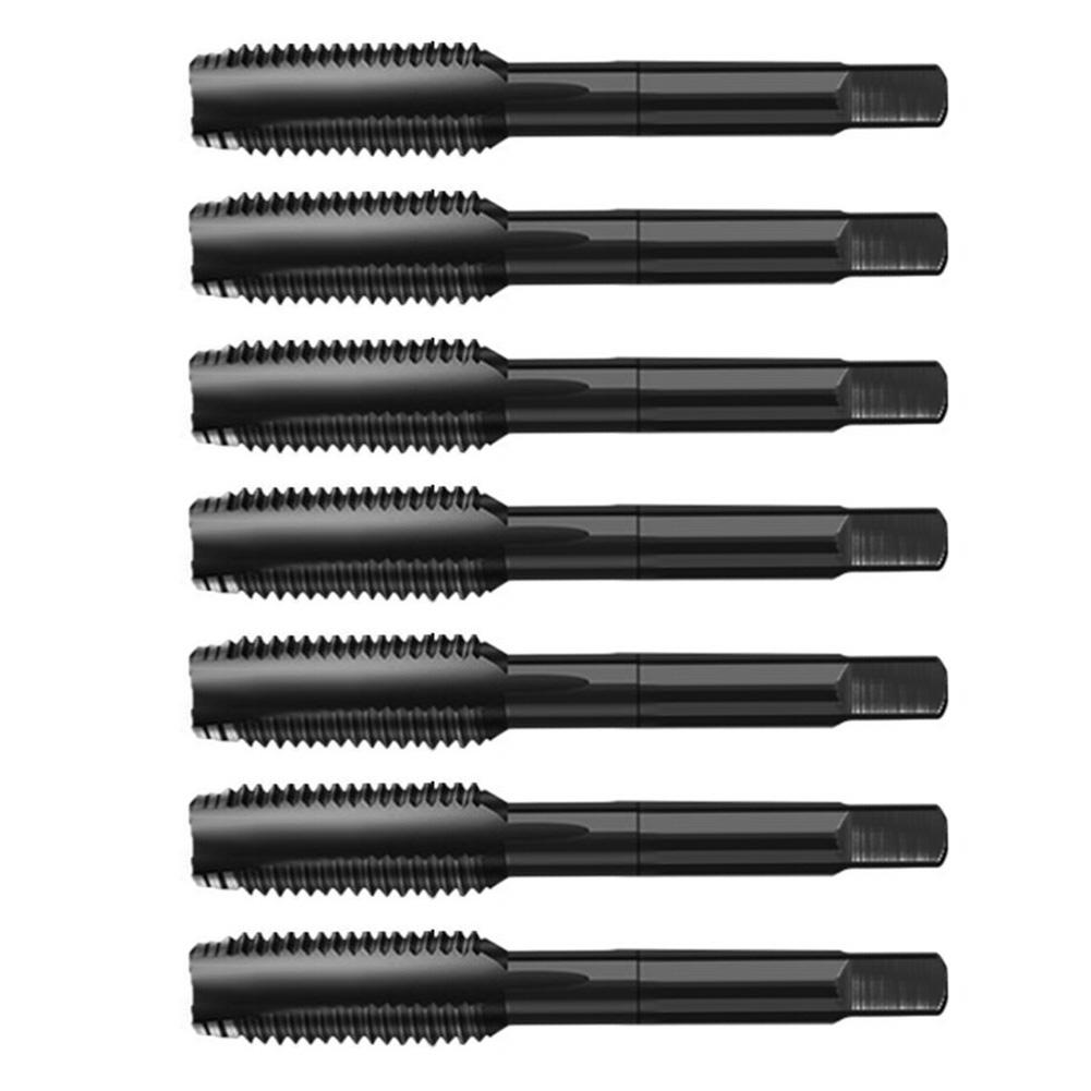 

Набор из 7 шт. спиральных метчиков Метчик для винтов Метчик Сверло Резьбовой инструмент Машинный метчик Остроконечный Метчик с прямыми канавками M-3 M-4 M5 M6 M8 M10 M1-2 Инструменты
