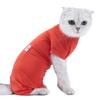 Pet Recovery Suit Four Legs Abdominal Wound Jacket for Cats