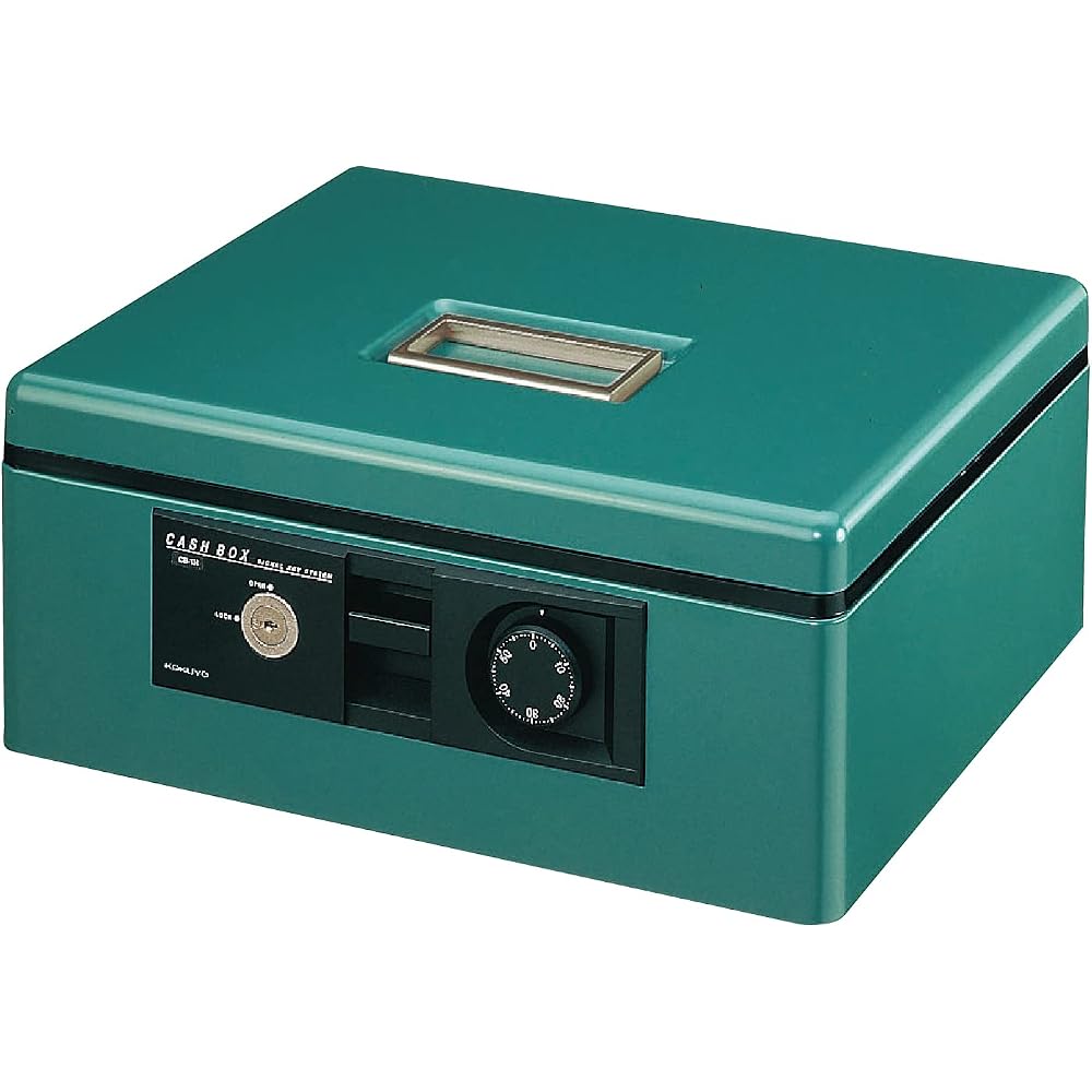 Kokuyo (KOKUYO) CB-11G Handbag Safe with Dial A4 Green