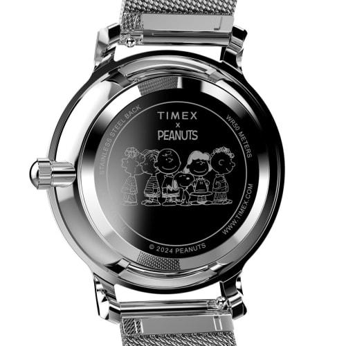 Timex Women's Analog Quartz Watch with Stainless Steel Strap (TW2W46000), Silver, Bracelet