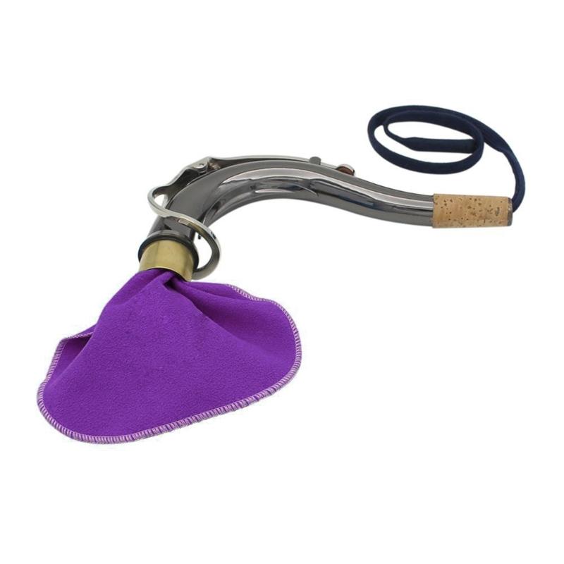 Sax Clarinet Instrument Maintenance Care Sax Mouthpiece Cleaning Cloth Swab Rag