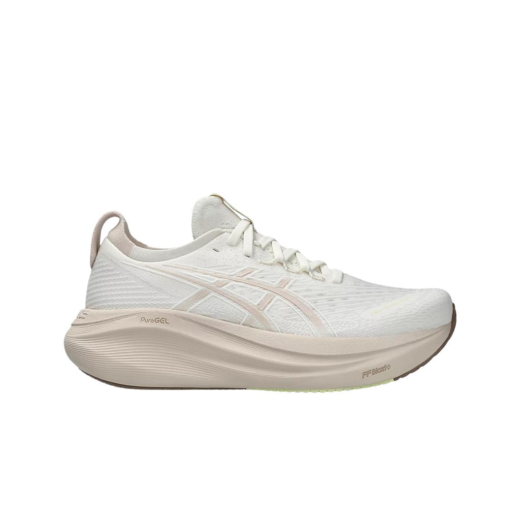 Asics Zapatillas Gel Nimbus 27 Crema Beige Mineral Mujer 1012B753-102