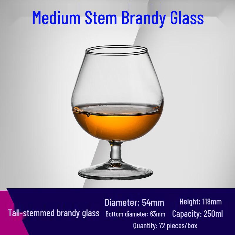 Short-Stemmed Whiskey and Wine Glass