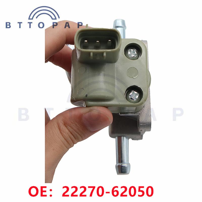 22270-62050 For 96-05 Toyota 4Runner T100 Tacoma Tandra Land Cruiser Prado VZJ Hilux 5VZFE 2227062050 Idle Air Control IAC Valve