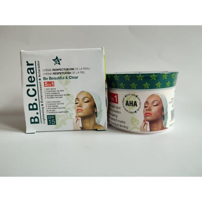 Crème Éclaircissante - KUNCHIDIITA - B B Clear - 140ml - Sans Parabène - Tous Types De Peau