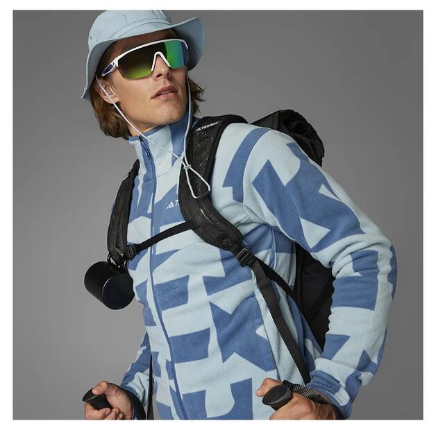 adidas Флисовая на молнии Terrex Multi Printed
