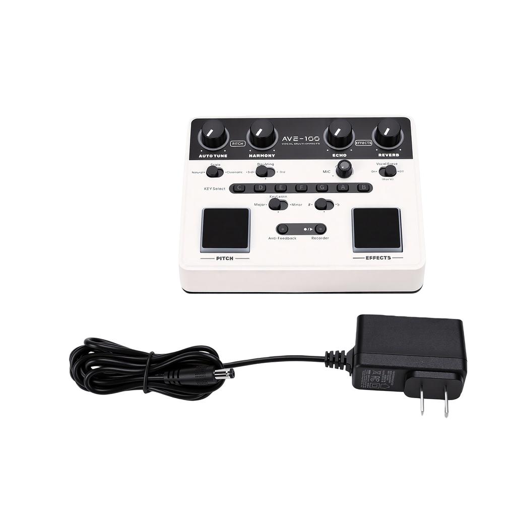 Gesangseffekte Prozessor mit Auto Pitch Harmonischem Gesangs-Eraser Looper OTG Sound Interface Heimstudio Aufnahme für