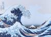 Sunny Town Gallery Hanging Scroll Tapestry Great by Katsushika from Views of Mount Authentic Miniature Hanging 35 X 64 Perfect Souvenir "The Wave"