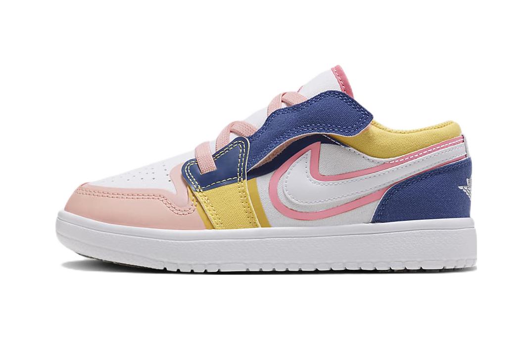 Jordan 1 Low ALT SE White French Blue Topaz Gold Coral Chalk (PS) 28