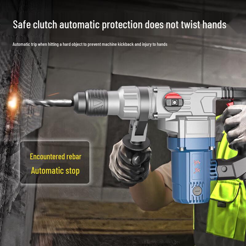 Dongcheng 750W Corded Rotary Hammer Drill CN Plug (adapter Included)