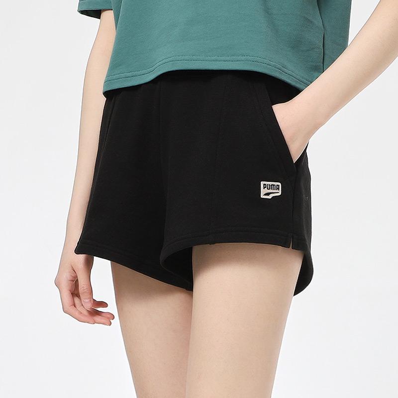 Puma Fitness Training Running Sports Casual Shorts Women Shorts Black 531492-01