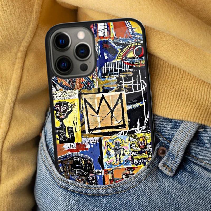 Street Graffiti Painting Soft Phone Case for iPhone 17 Air 16e Pro Max 15 Pro 13 14 Plus 11 12 MagSafe Magnetic Coque