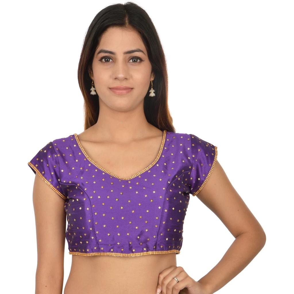 Indian Readymade Desigenr Women's Choli Bollywood Party Wear Ethnic Blouse Dress