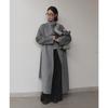 100% Wool Coat Women's Winter Belted Thickened Double-sided Woolen Coat