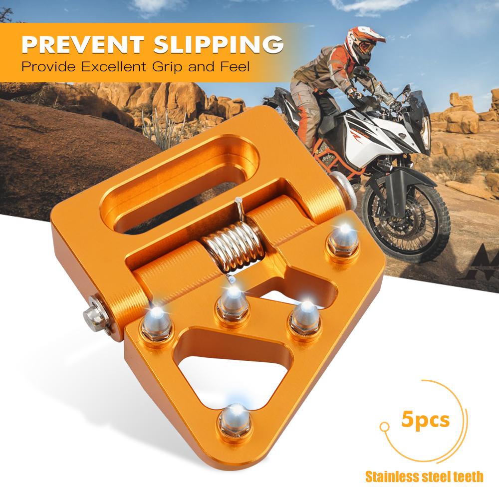 For KTM 390 790 890 990 950 1050 1090 1190 1290 Super Adventure R S T 690 Enduro SMCR Motorcycle Rear Brake Pedal Step Plate