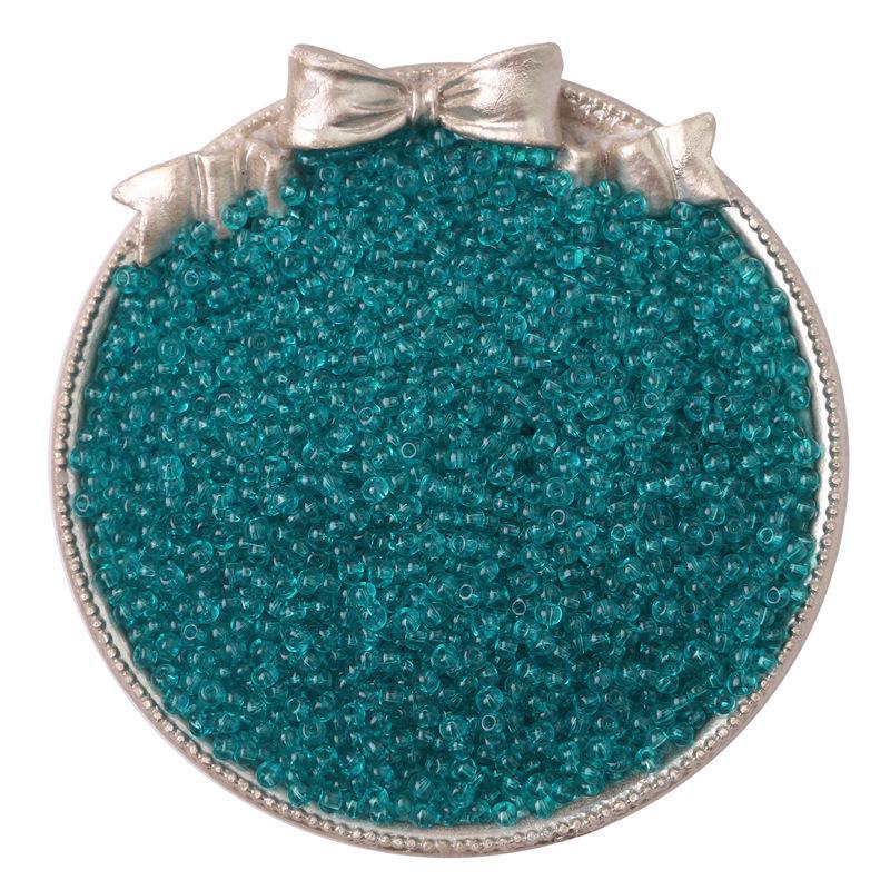Materiale per braccialetti con collana di perline fai da te: Perline di riso in vetro super trasparente da 2/3/4 mm per orecchini e accessori
