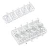 Professional Acrylic Nail Display Stand Transparent Magnetic Free Portable Lightweight Sturdy Support for Artists