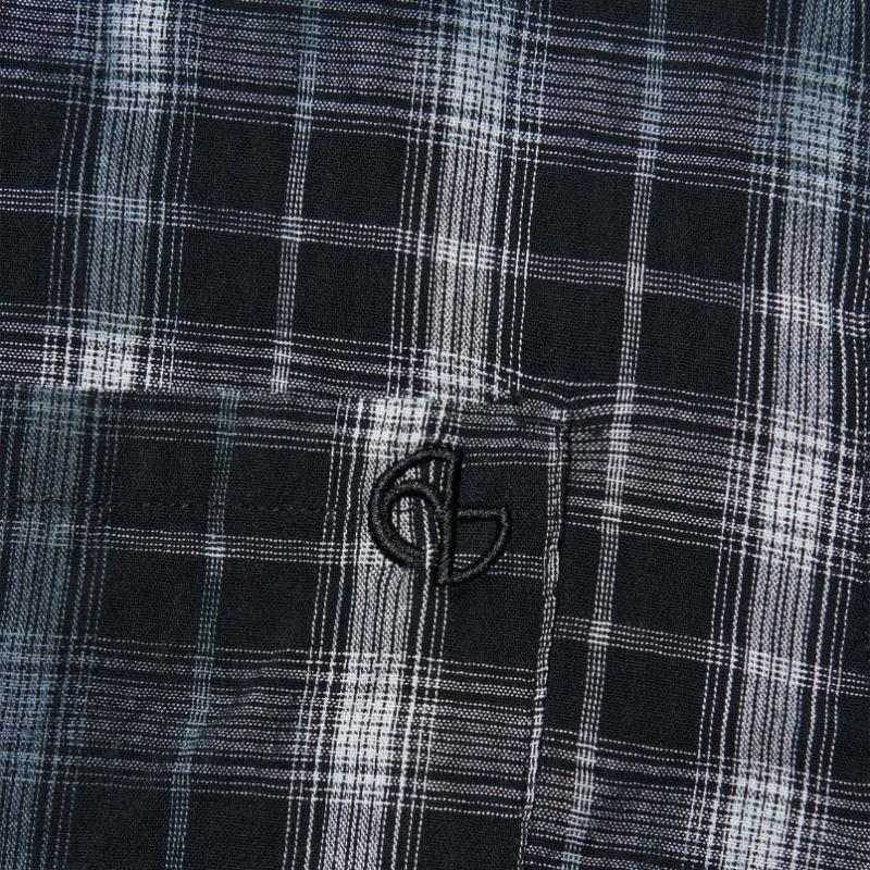 Nomanual O.d Check Shirt   Black