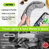 Fillable Travel Neck Pillow Comfortable Neck Pillow Storage Bag Portable U-Shaped Pillow  Car