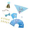 Dog Birthday Party Supplies Scarf Birthday Hat Happy Birthday Banners Dog Paw Balloon Dog Birthday Set