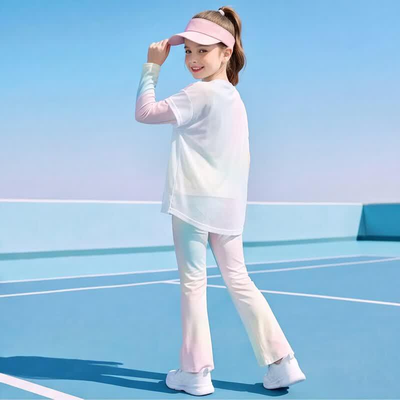 Moonkids Girls' Quick-Dry Long-Sleeve Training Wear Collection