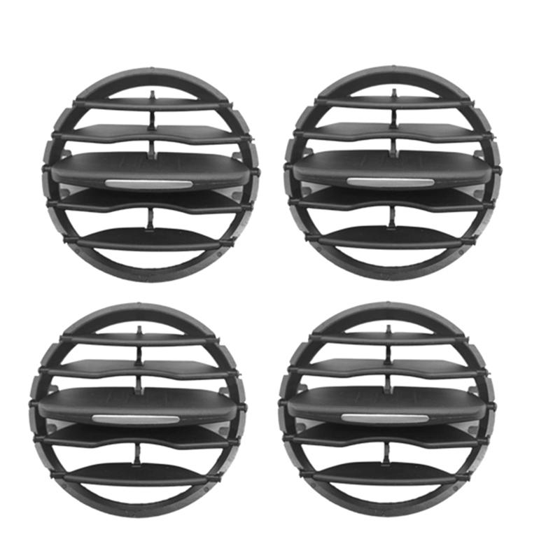 Precise 4Pcs Car Dashboard Left Right A/C Air Outlet Grille 5Nd819703 For Vw Tiguan 2010-2017 Round Air Outlet Grille