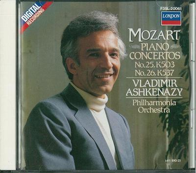 CD  - Mozart: Piano Concerto No. 25 & 26 F35L20061 Japan Soul/Funk Used