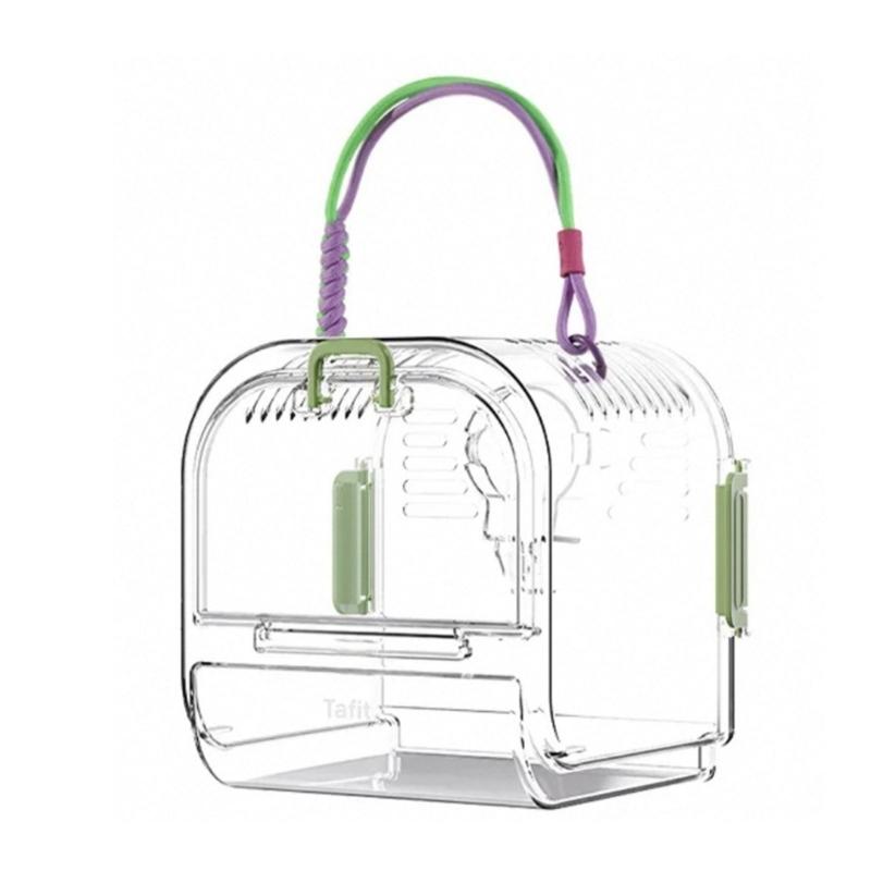 Outdoor Cats Backpacks Public Transport Pet Bag Large Detachable Cats Carriers for Transporting Parakeets and Finches