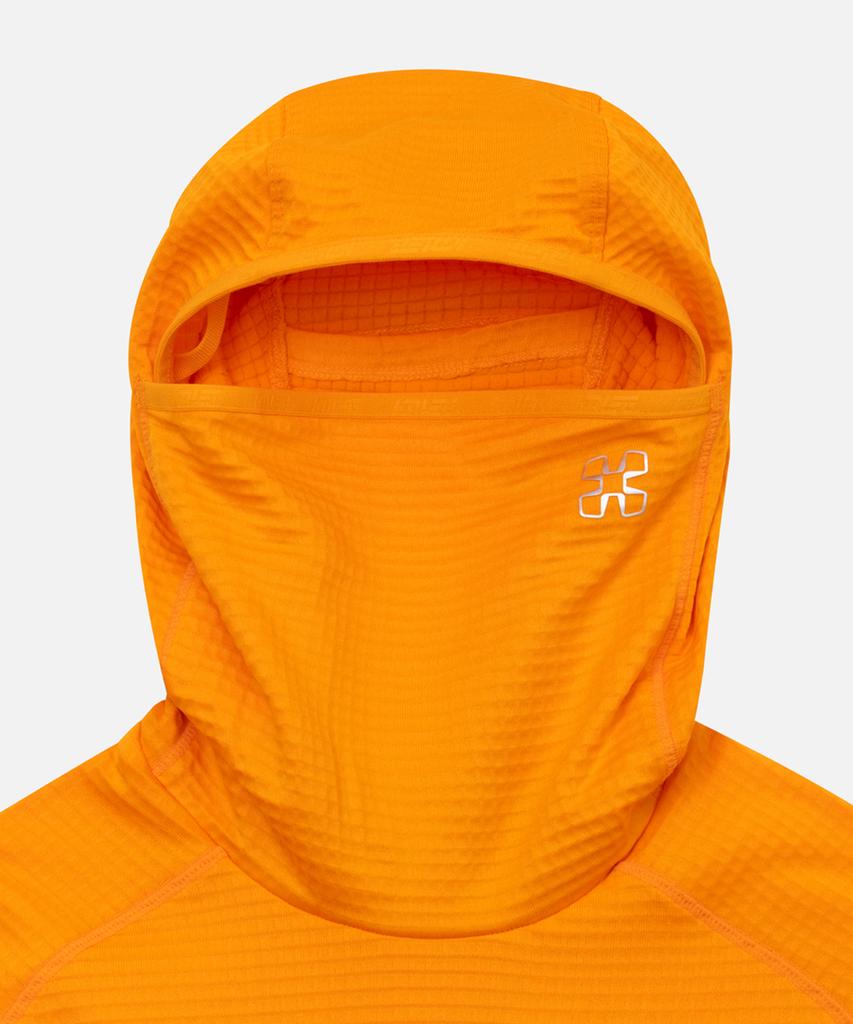 KALEG Racing Power Grid Running Hoodie Men'S (Orange)
