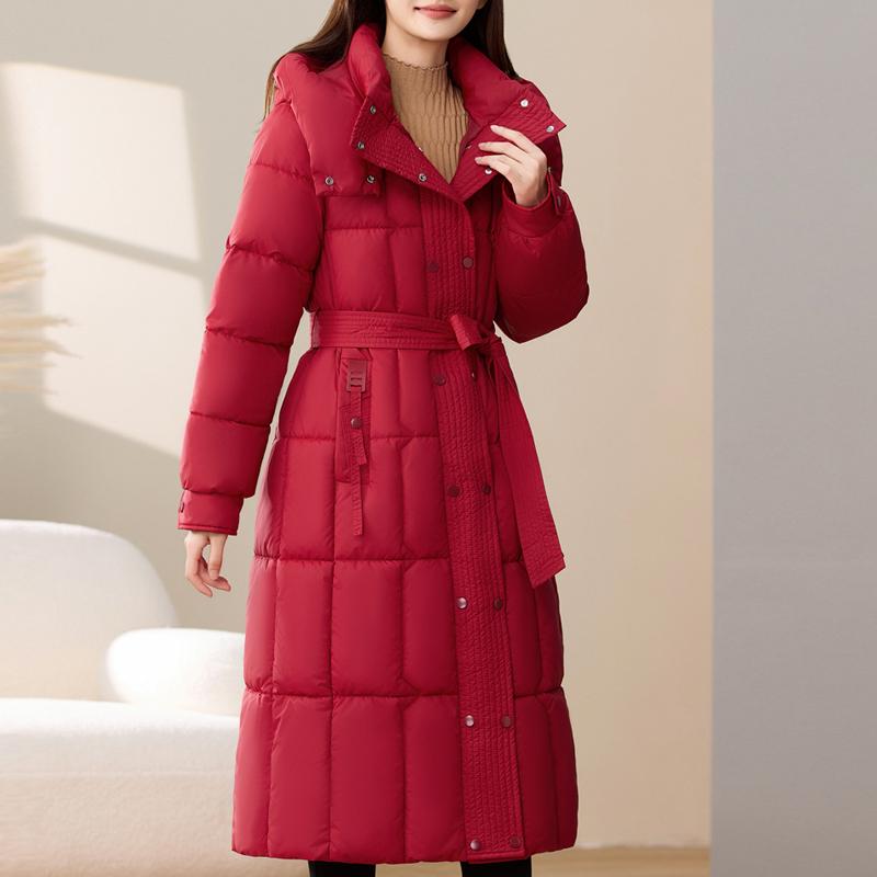 Fashion Women's Winter Long Parkas Hooded Loose Warm Coats Thick Women Jackets