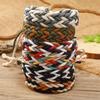 New Colored Wax Thread Couple Hand Rope Hand-woven Bracelet Simple Casual Six-piece Bracelet