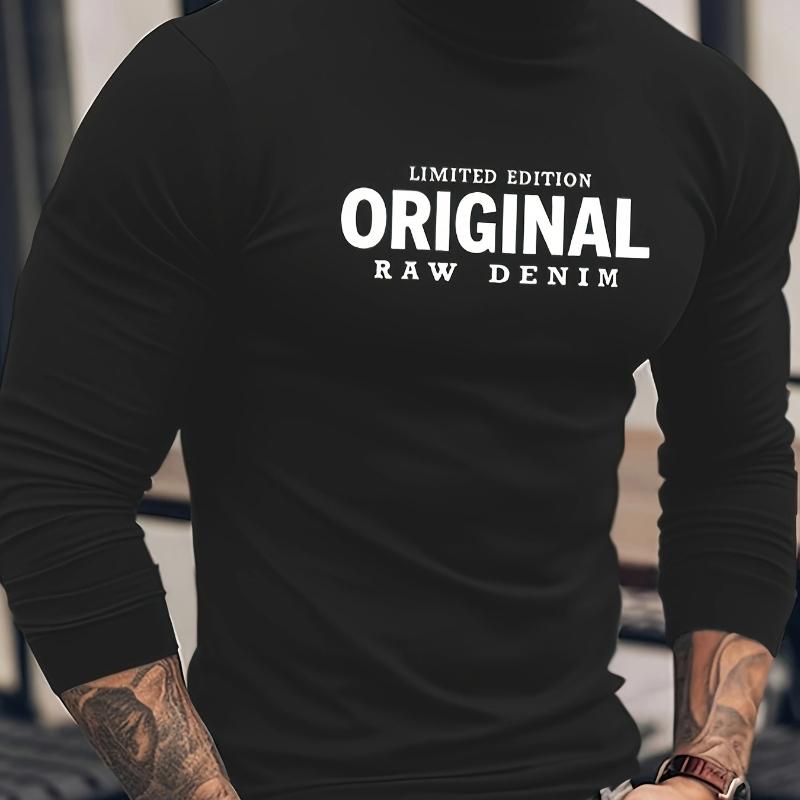 

Men s Crew Neck Long Sleeve T-Shirt, Fleece Lined, Solid Burgundy, Warm Winter Casual Layer XXL