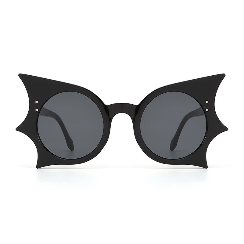 1pc Bat Hip Hop Funny Sunglasses Butterfly Sunglasses Concave Sunglasses Personalized Versatile Sunglasses