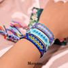 12 Kleuren Bohemia Vriendschap Kwastje Armband voor Vrouwen Mode Katoenen Touw Weven Zomer Strand Boho Meisjes Armbanden