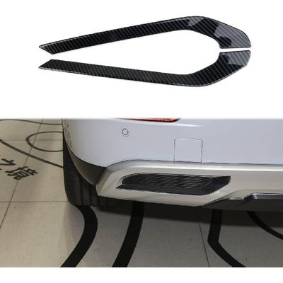Carbon Fiber Exterior Body Trim Cover Accessories for Mitsubishi Outlander 2022-2024 (Exhaust Port Trim)