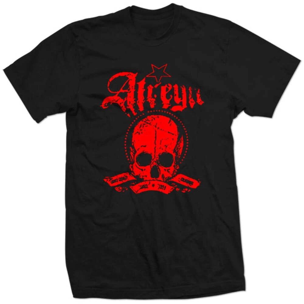 Atreyu Skull Skeleton The curse rock hard core T-Shirt – Metalcore Band Tee 4XL