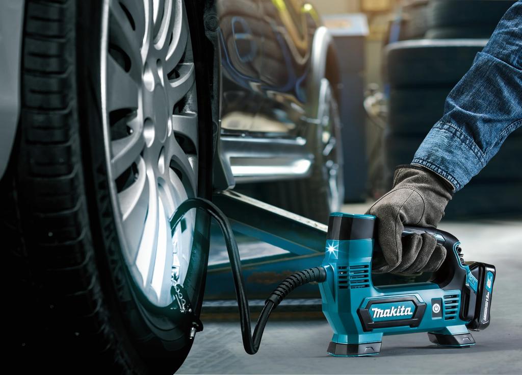 Makita Επαναφορτιζόμενη Αεραντλία MP100DZ Βάθος Ύψος Πλάτος (Μόνο σώμα) Σώμα 23.5εκ Σώμα 17.3εκ Σώμα 7.4εκ