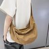 Korean Style Dumpling Bag: Unisex Large Capacity Crossbody for Students and Couples