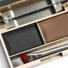 Eyebrow Powder Makeup Waterproof Natural Eyebrow Enhancers Shadow Cosmetic Kit with Brush Mirror