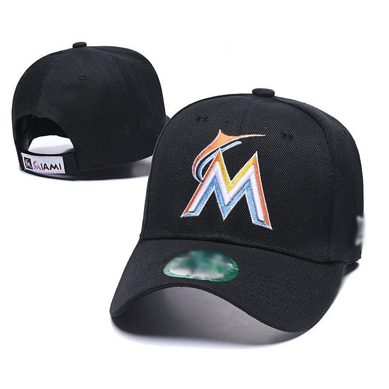 MLB Baseball Cap Flat Brim Adjustable Snapback Street Style Embroidered Men Women