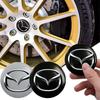 AAGF1 Car Tyre Wheel Center Hubcap Badge Protect Sticker for 3 Bk Bl Bj Bn 323 Axela Atenza CX-3 CX-4 CX5 CX-7 CX-9 Accessories