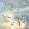 Official Harry Potter x Harry Potter Charm Magnetic Cross Free Perfect for Halloween or Necklace, Chain, Hanging, Silver, Christmas.