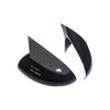 Car  Rearview Side Mirror Cover Fit For  Renault Captur   -2024   Wing Cap Rear View Case Trim Carbon Fiber