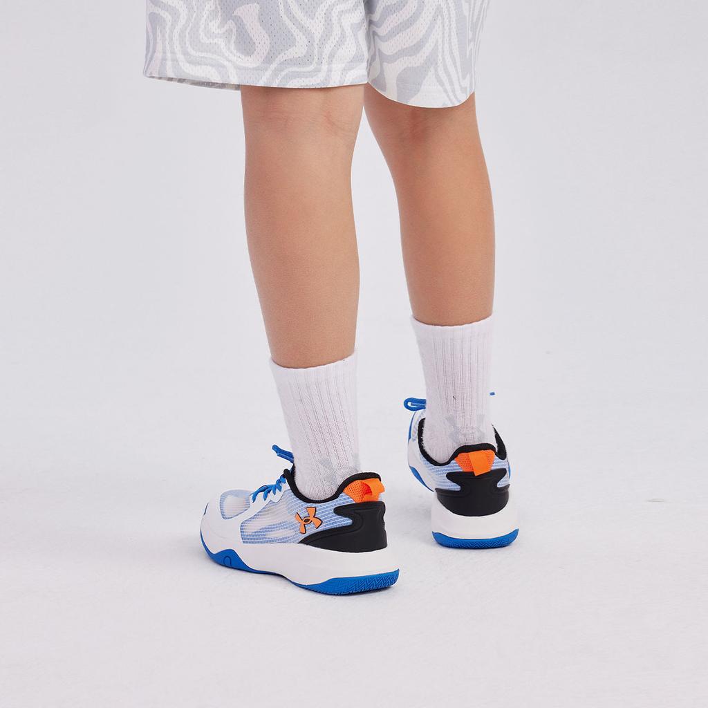 Under Armour Anti-Slip Anti-Kick Shock Absorbing Wear-Resistant Rebound Breathable Warm Balance Support Running Shoes Kids Sneakers 2421202