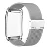 For WHOOP 4.0 Watch Band with Clear Case Clasp Milanese Mesh Metal Strap Replacement