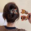 Cute and Adorable Cat-shaped Hair Clip, High-end Back Hair Clip for Women, One-piece Hairpin, Updo Hair Accessory